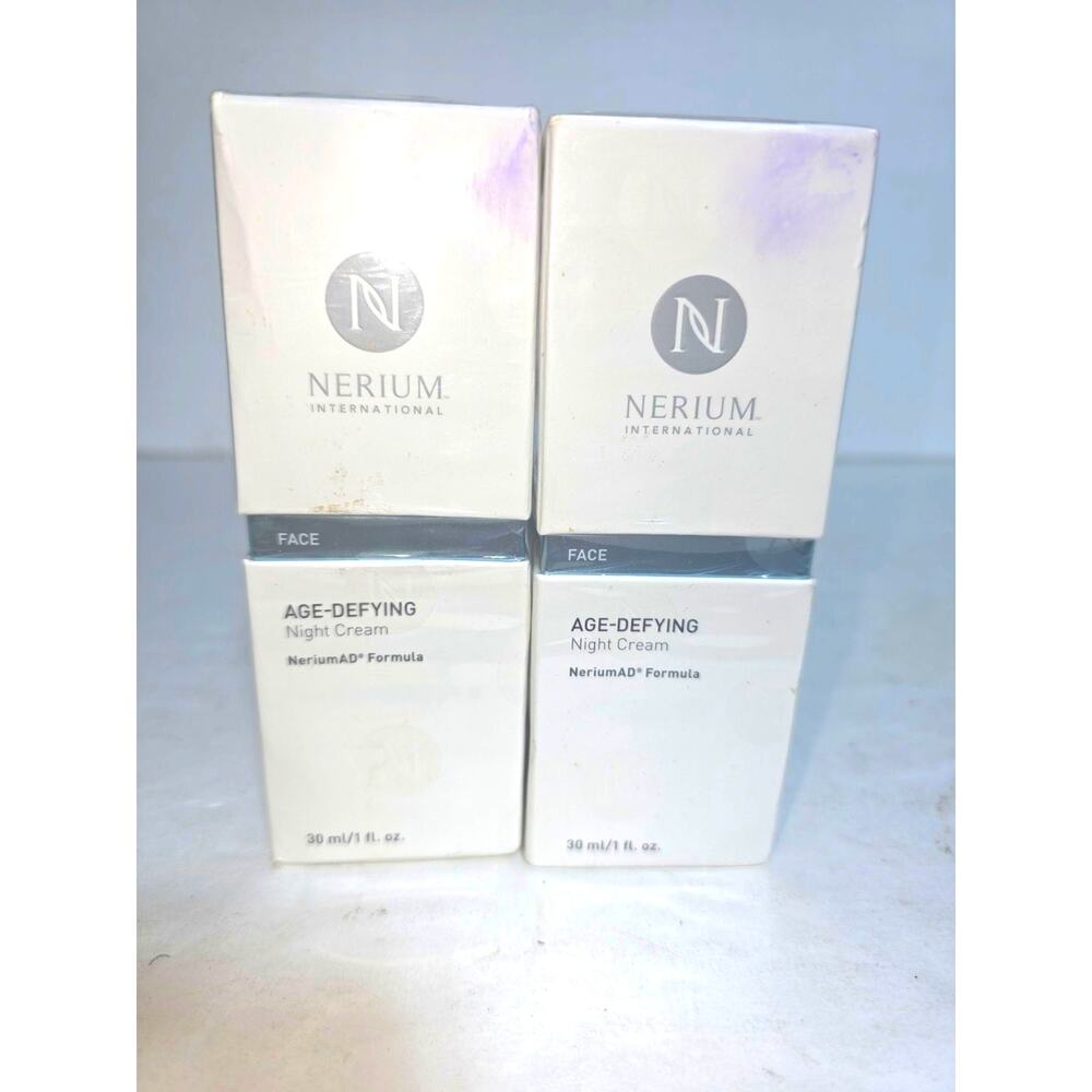 Nerium Age-Defying Set Of 2 Night Cream NeriumAD Formula 30ml Face Care NIB